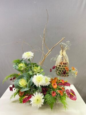 Luxury table flower arrangement