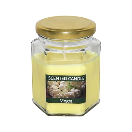 mogra jar candle