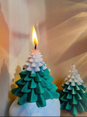 Christmas Tree Decorative Candle