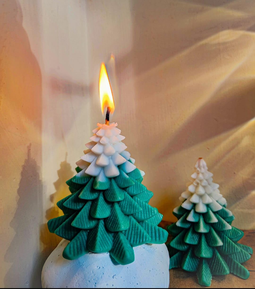 Christmas Tree Decorative Candle