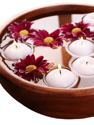 Oval Decorative Floating Candle