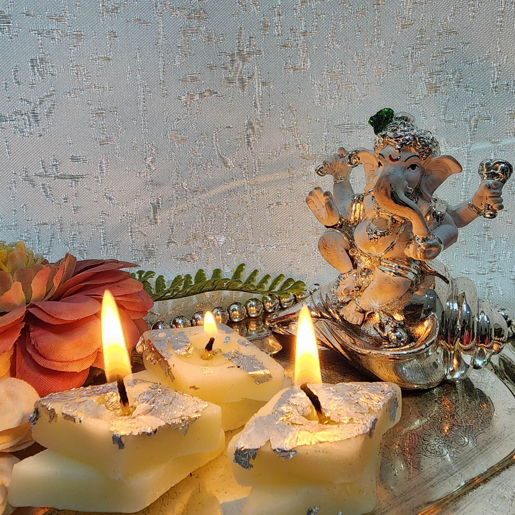 Kaju Katli Mithai Candle