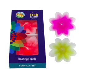 Decorative Floating Flower Candle