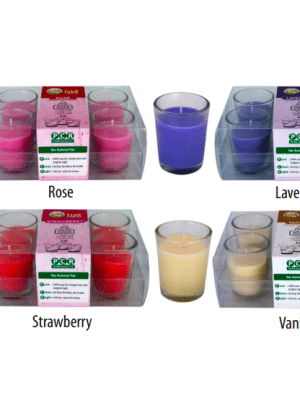 Mini Scented Votive Glass Candle