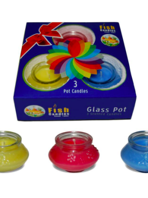 Scented Mini Glass Pot Candle