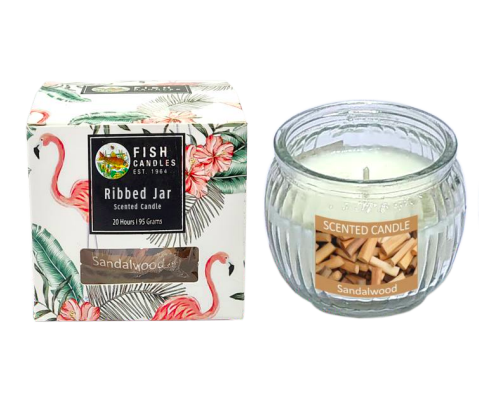 sandalwood scented candle