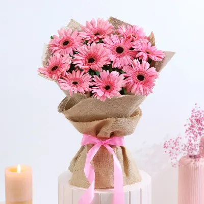 pink Gerabera bouquet