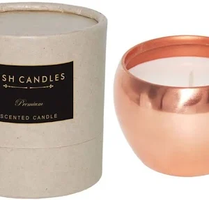 Premium soy metallic candle