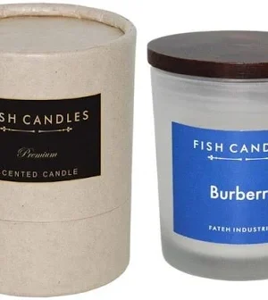 Frosted Glass Soy Candle