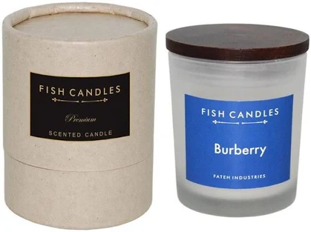 Frosted Glass Soy Candle